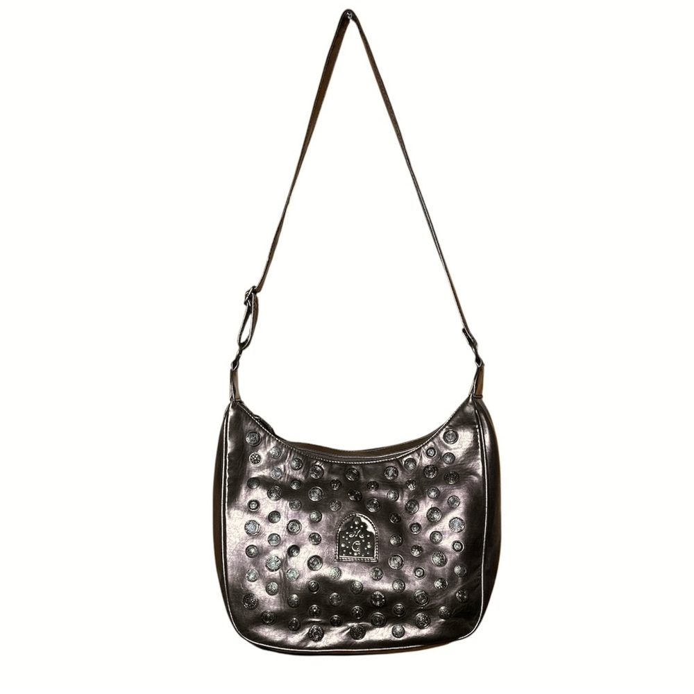 NEW Marc Chantel Moroccan‎ Medallion Bronze Shoulder Handbag Purse